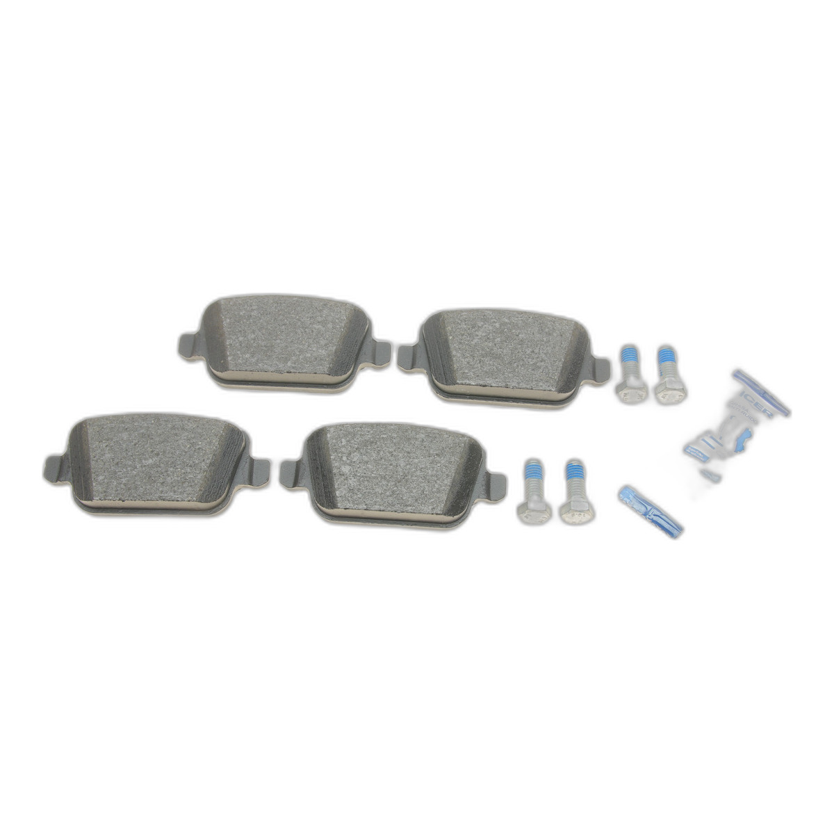 Колодки гальмівні (задні) Ford Focus/Galaxy/Mondeo/S-Max/Kuga 05-15/Volvo S80/V70/XC70 06-16 Icer