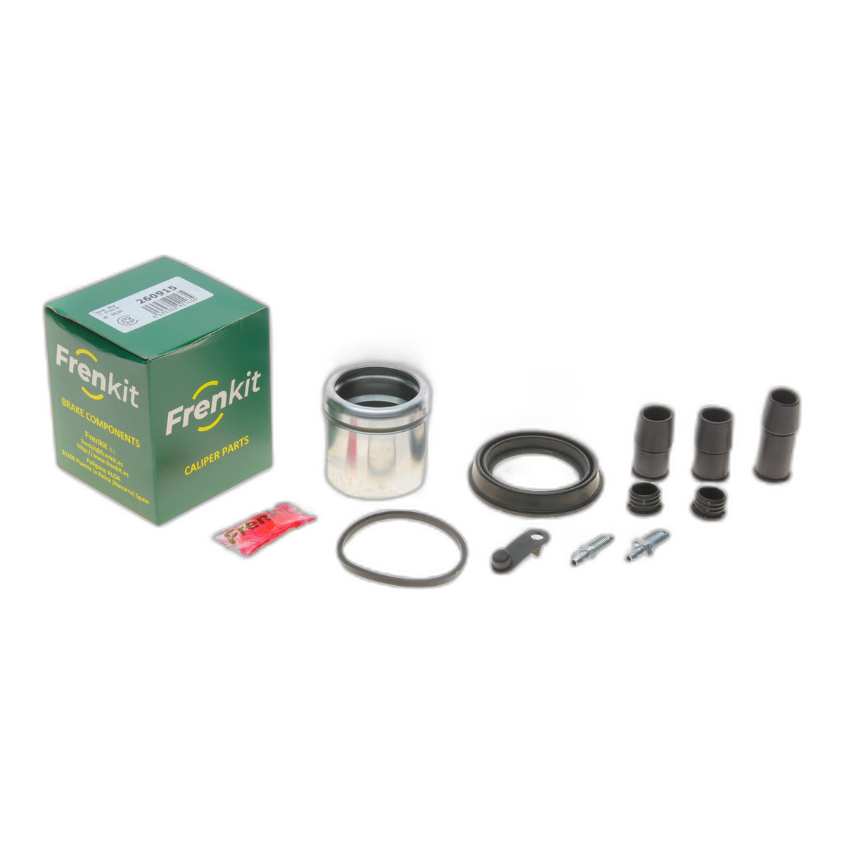 Ремкомплект супорта (переднього) Renault Laguna II/III 01- (d=60mm) (+поршень) (Ate) Frenkit