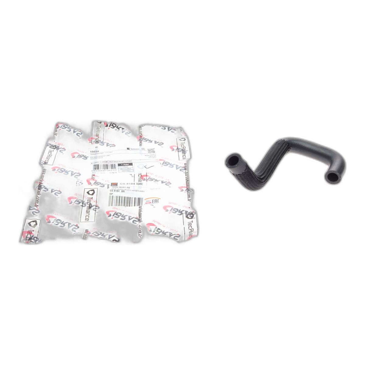 Патрубок радіатора Ford Connect 1.8 TDCi 02- (теплообмінника) DP