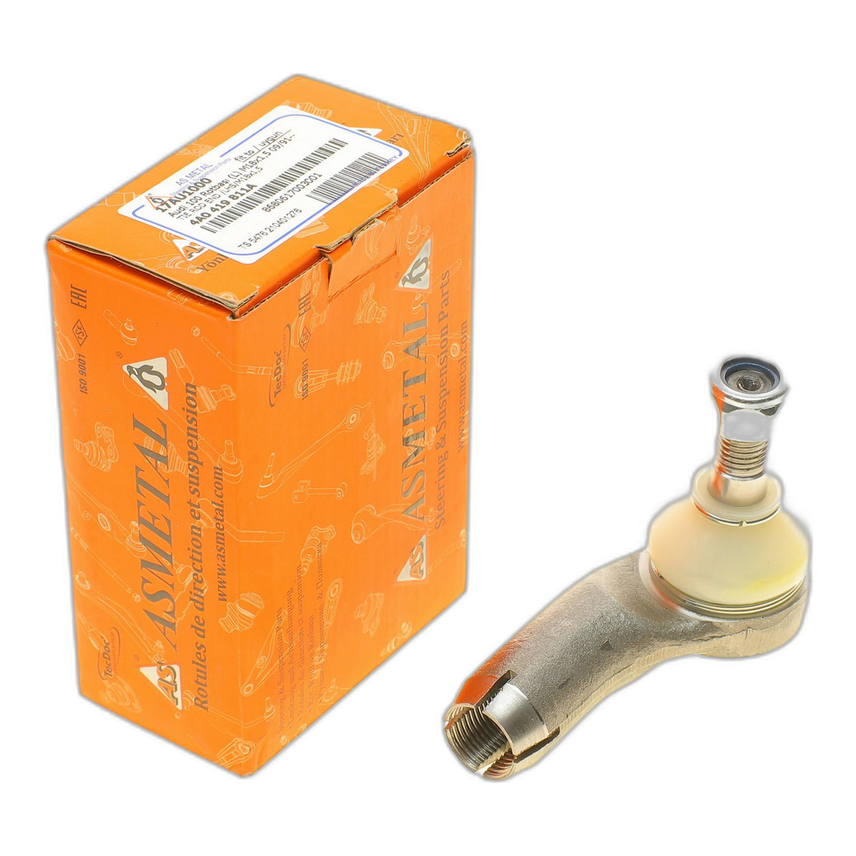 Наконечник тяги рульової (L) Audi 100 (4A/C4) 2.0-4.2 90-94 (L=75mm) ASMETAL