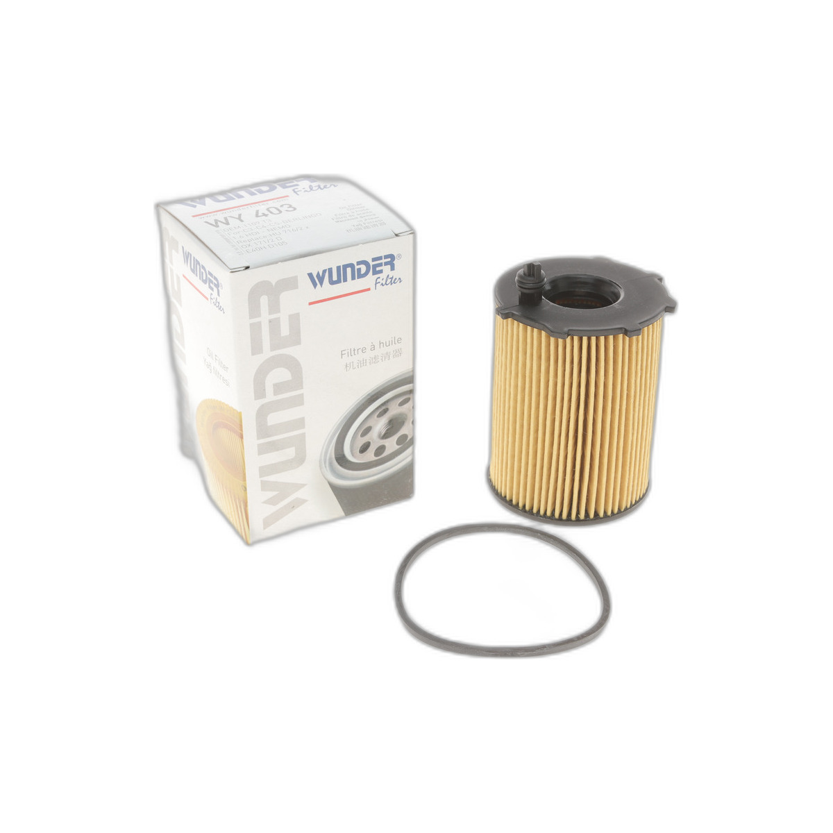 Фільтр масляний Fiat Scudo/Citroen Berlingo 1.6JTD/HDI 07- Wunder Filter