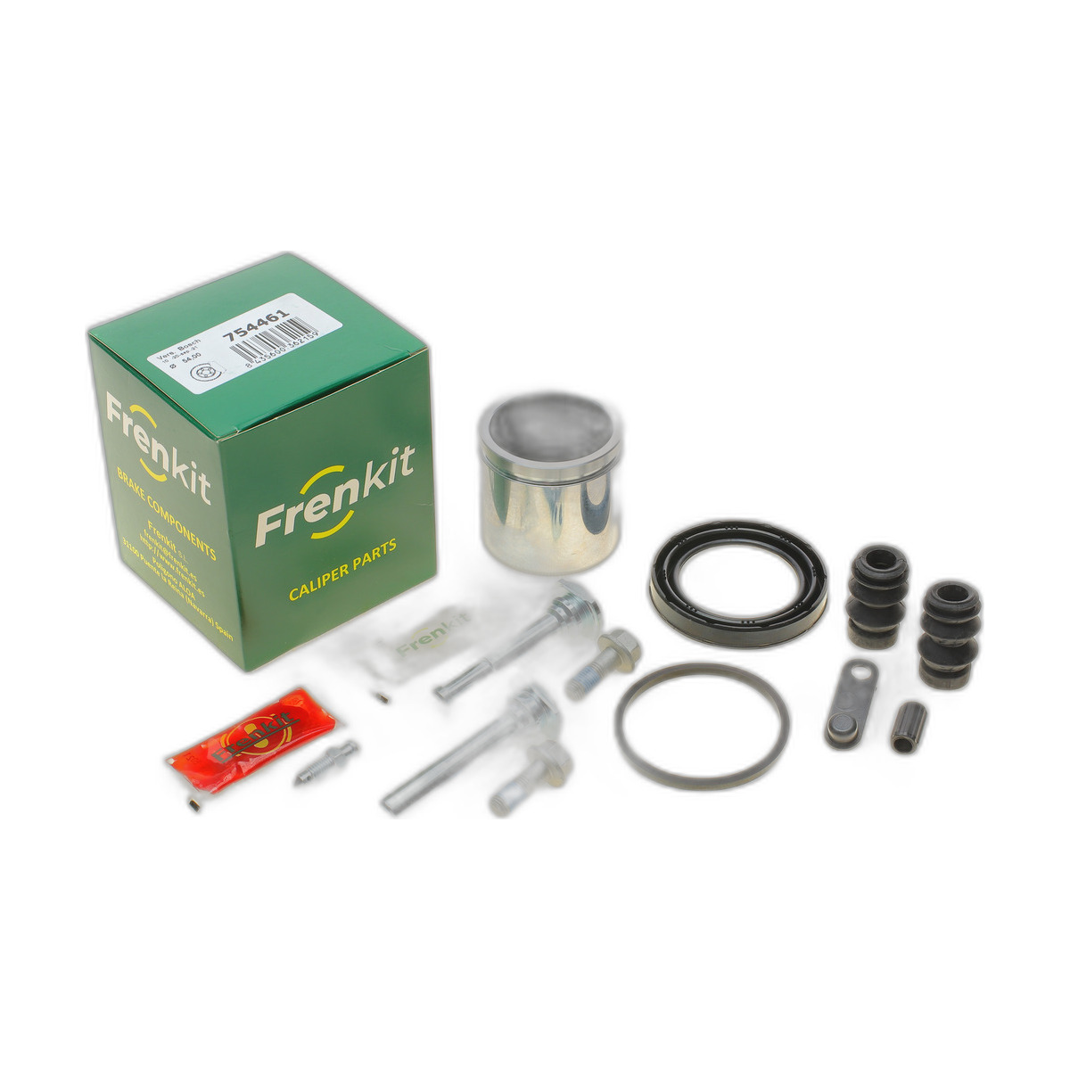 Ремкомплект суппорта (переднего) Peugeot 206 99-09 (d=54mm)(Bosch)(+1 поршень/направляющая) SuperKit