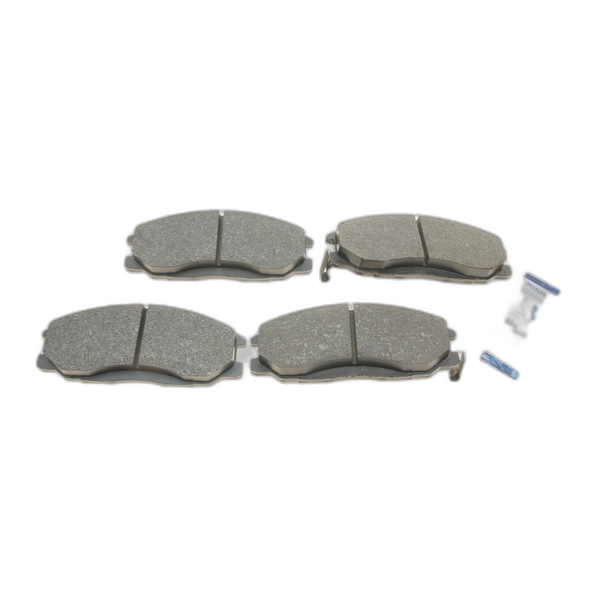 Колодки гальмівні (передні) Hyundai Santa Fe/Trajet 00-12/Ssangyong Actyon/Kyron 05-/Rexton 02- Icer