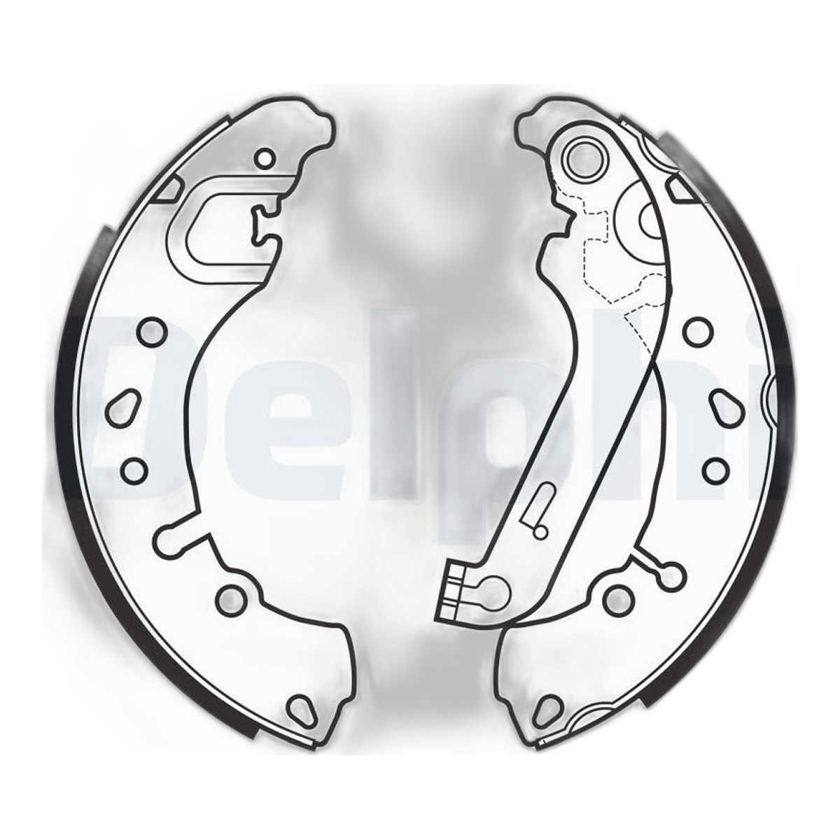 Гальмівна колодка FORD FIESTA VII 1.0-1.5D 05.17-