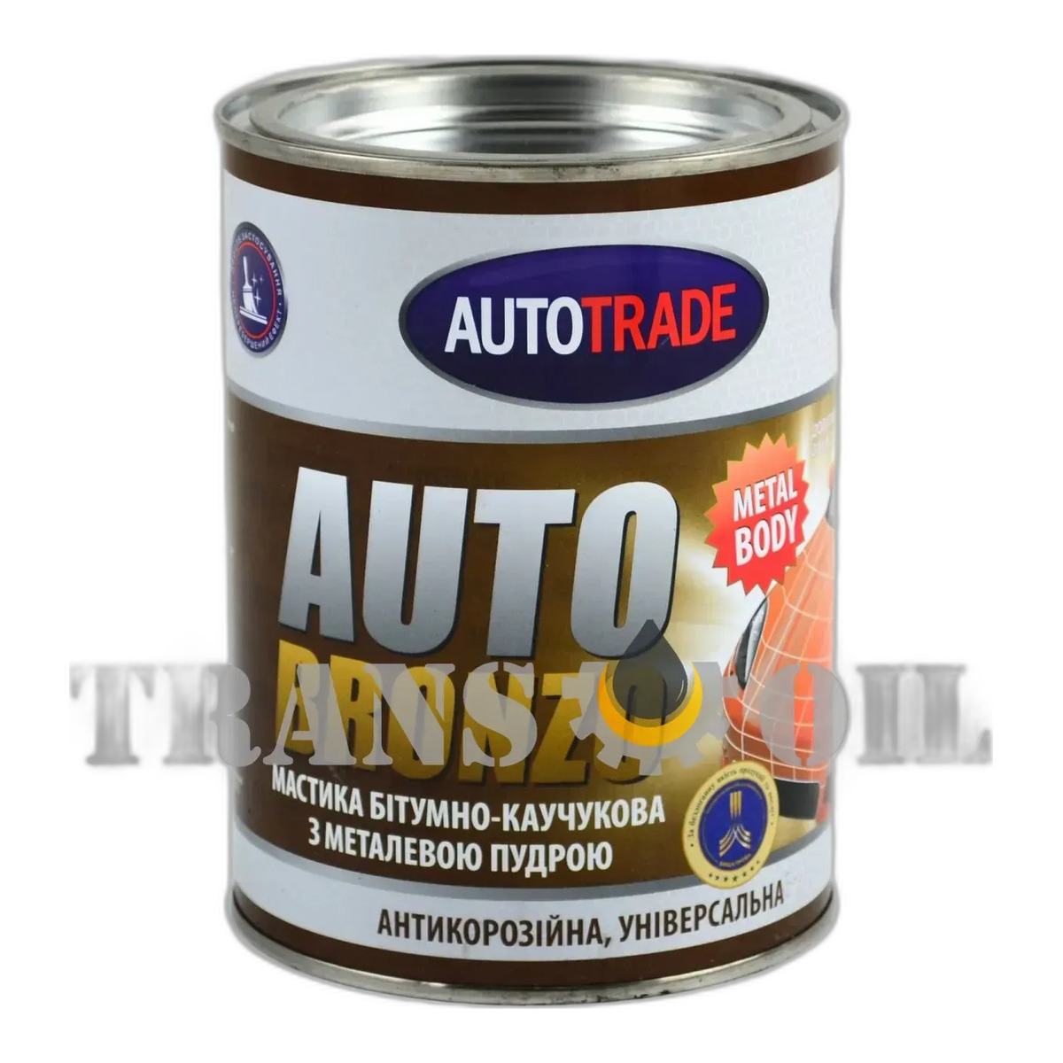 AUTOTRADE Мастика бітумно-каучукова бронза 5л