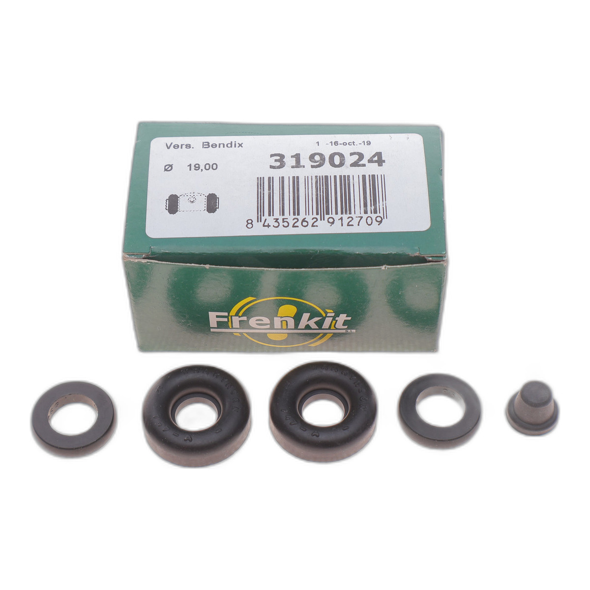Ремкомплект циліндра гальмівного (заднього) Fiat Panda 85- (d=19mm) (Bendix) Frenkit