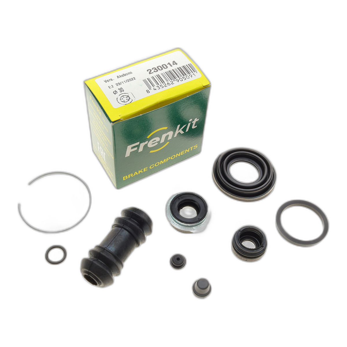 Ремкомплект супорта (заднього) Toyota Corolla/Mitsubishi Colt 87-02 (d=30mm) (Akebono) Frenkit