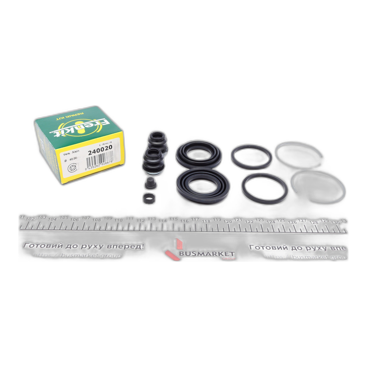 Ремкомплект супорта (переднього) Toyota Avensis/Celica 93-03 (d=40mm) (Aisin) Frenkit