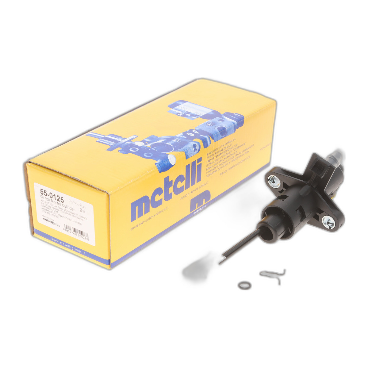 Циліндр зчеплення (головний) Audi A3/Skoda Octavia I/VW Golf IV/Bora 96-10 (d=15.87mm) Metelli