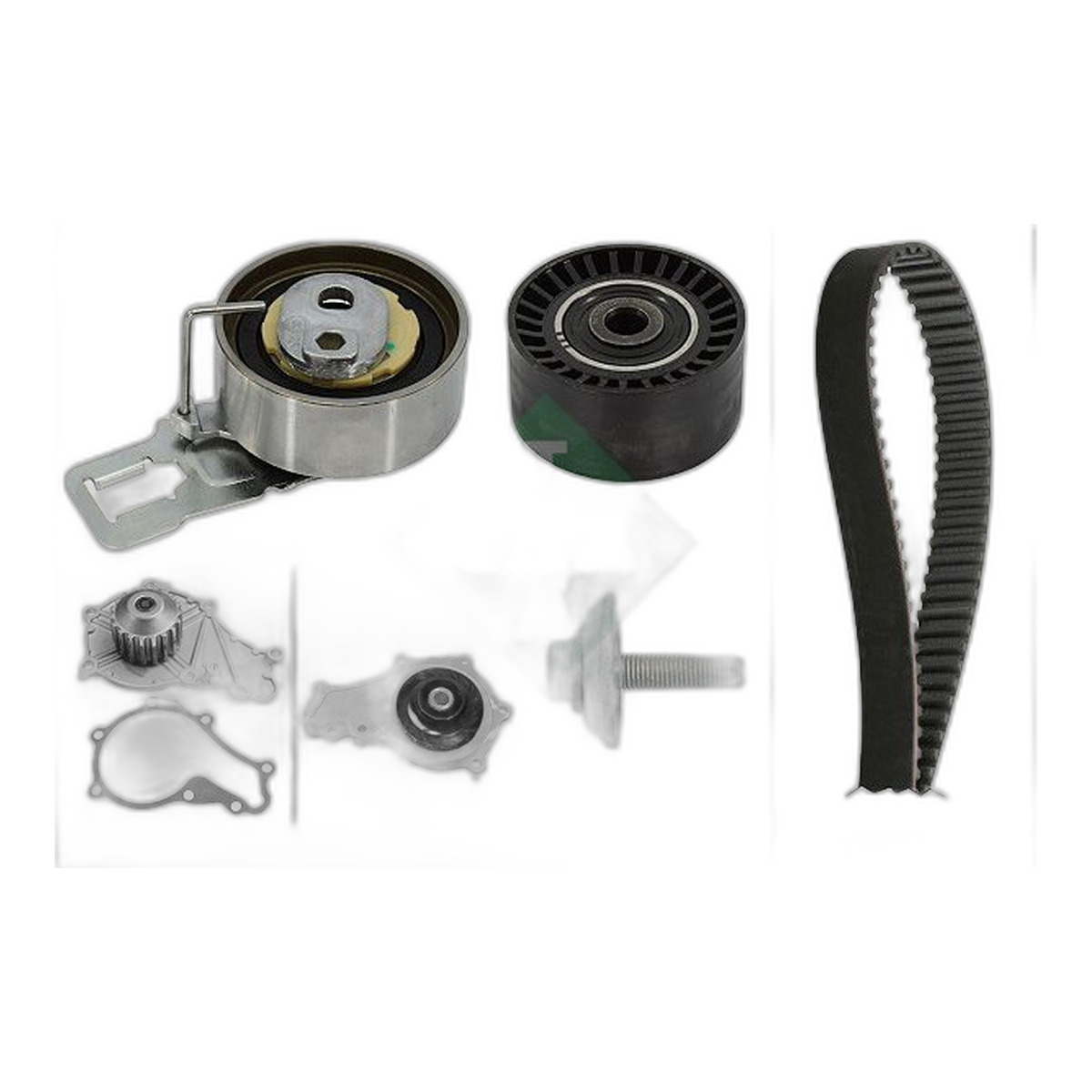 Комплект ГРМ + помпа Citroen Berlingo/Peugeot Partner 1.6 HDi 11- Schaeffler INA