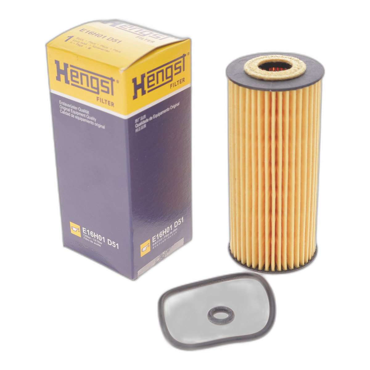 Фільтр масляний MB (W168) 97-05 (дизель) HENGST FILTER фото 2