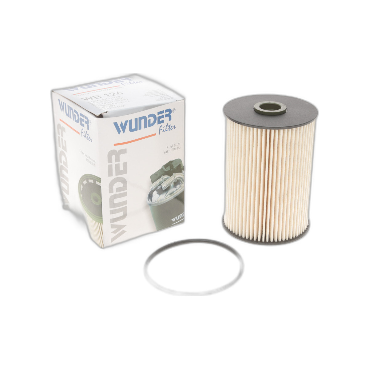 Фільтр паливний VW Caddy 1.9/2.0 TDI/SDI 03- Wunder Filter
