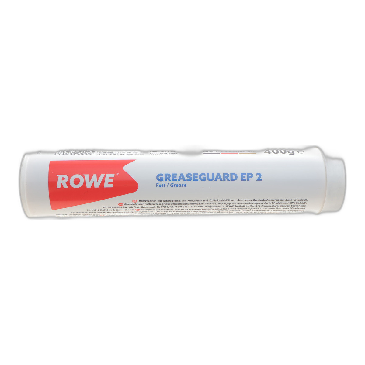 Змазка для підшипників HIGHTEC GREASEGUARD EP 2 (400g) (KP 2 K -30) -30 °C до +120 °C (колір - жовтий) ROWE