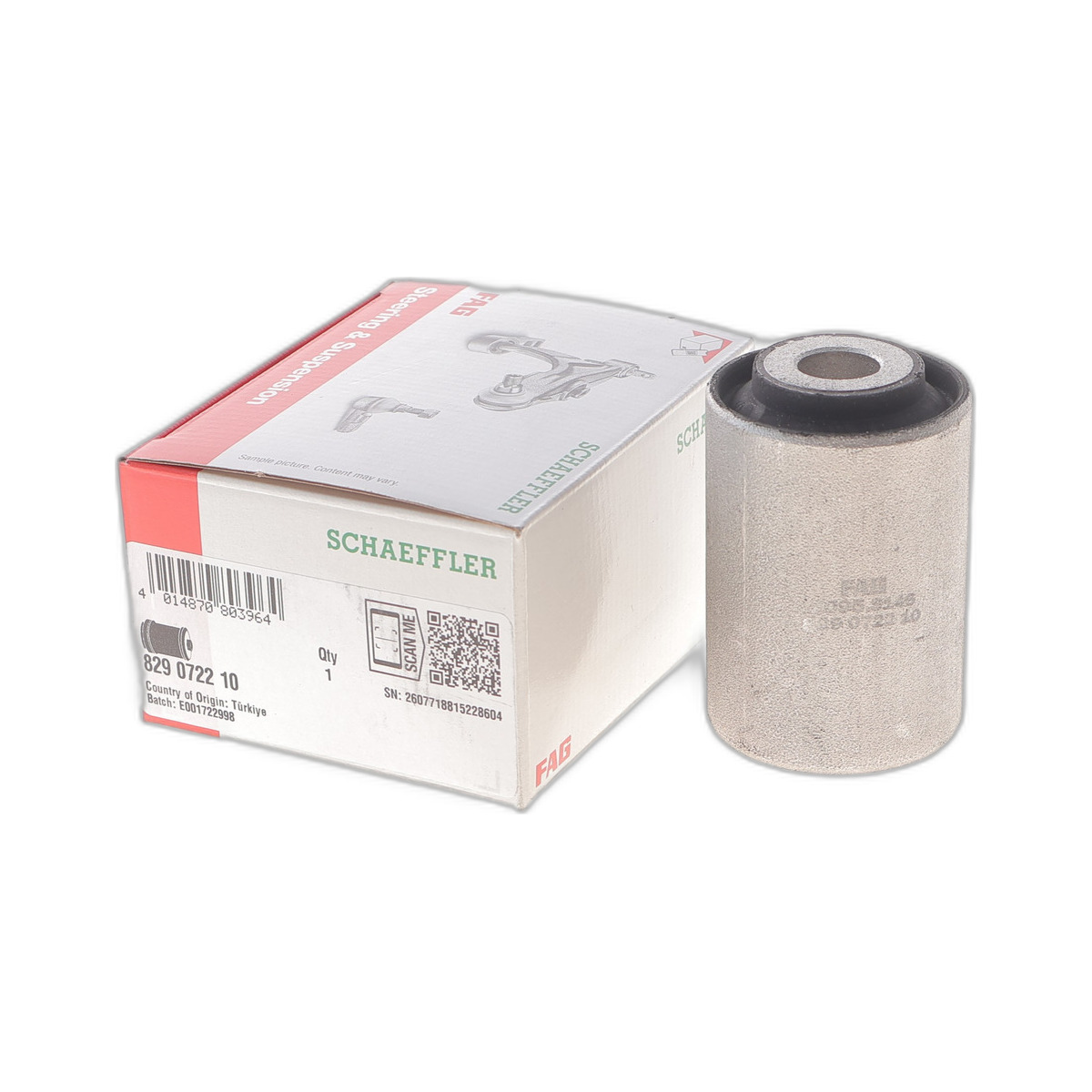 Сайлентблок рычага (переднего/снизу) MB ML/GL (W164) 05-
