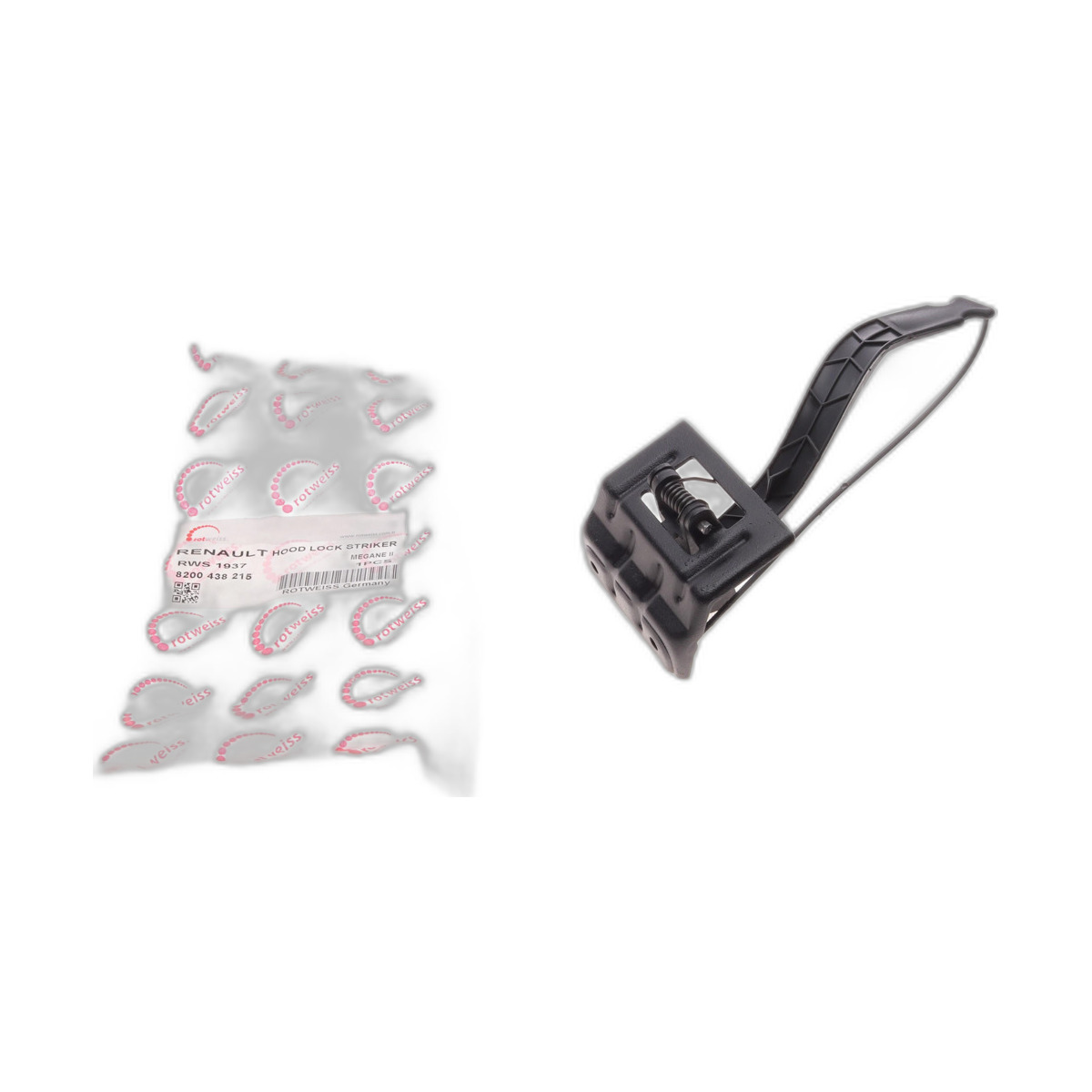 Ручка відкривання капоту Renault Megane 06-09 Rotweiss