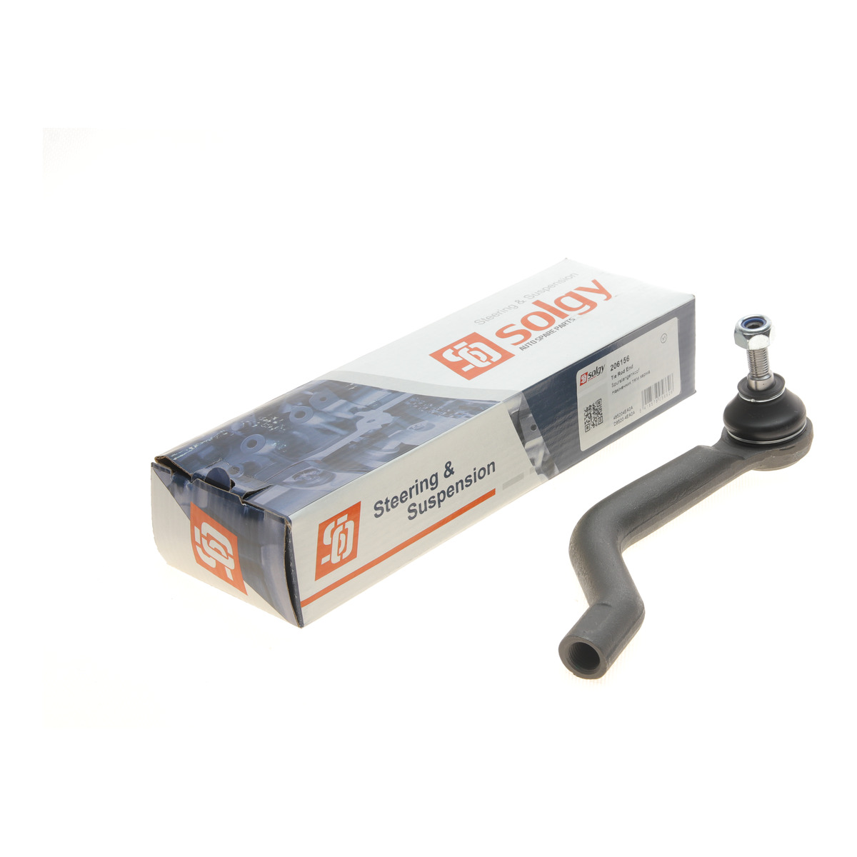 Наконечник тяги рульової (R) Renault Kadjar/Nissan Qashqai 13- Solgy
