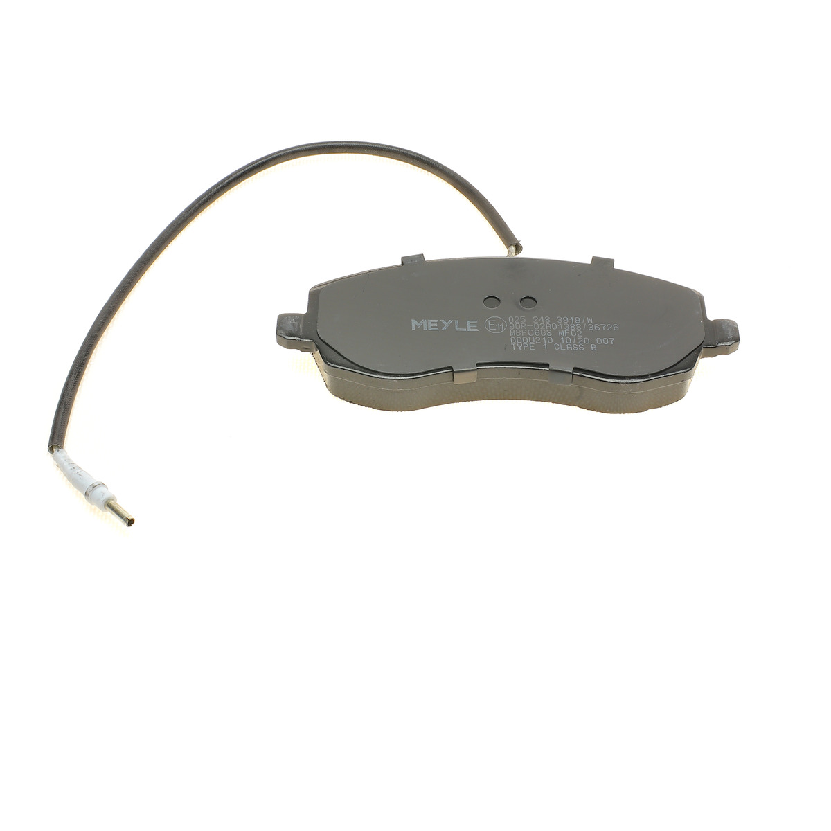 Колодки гальмівні (передні) Citroen C8/Peugeot 807 2.0/2.2 HDi 06- Meyle
