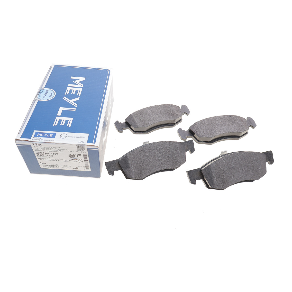 Колодки тормозные (передние) Renault Logan I 04-/Nissan NP200 08- 1.4-1.6
