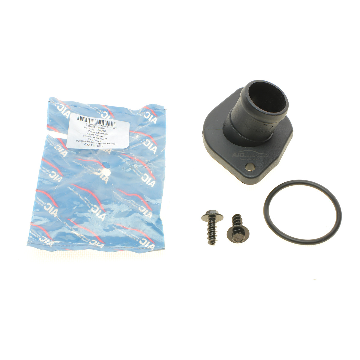 Фланець системи охолодження VW Caddy II/Golf III/IV 1.0-1.6 91-06 AIC