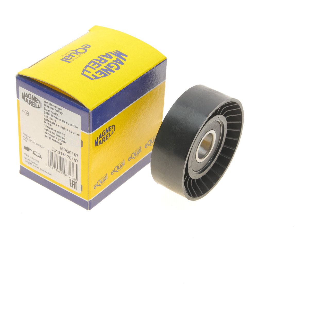 Ролик генератора VW T5 1.9TDI (натяжний) (MPQ0157) Magneti Marelli