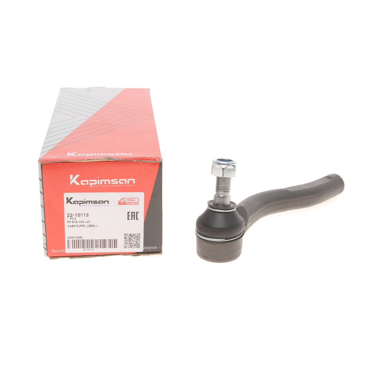 Наконечник тяги рульової (L) Toyota Corolla 02-07/Yaris 05- Kapimsan