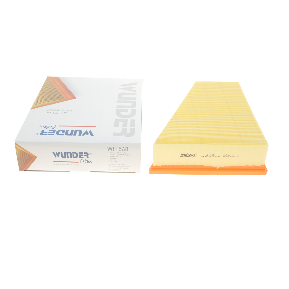 Фільтр повітряний Ford Galaxy/Mondeo/S-Max 06- Wunder Filter