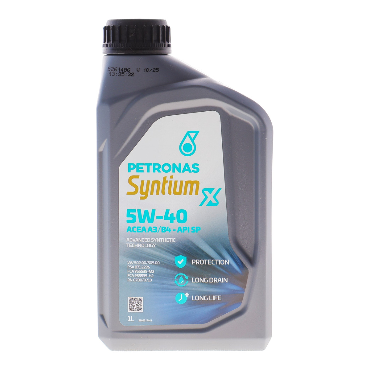 Масло 5W40 SYNTIUM X ACEA A3/B4(1L) (VW502 00/505 00/RN0700/0710/PSA 2296