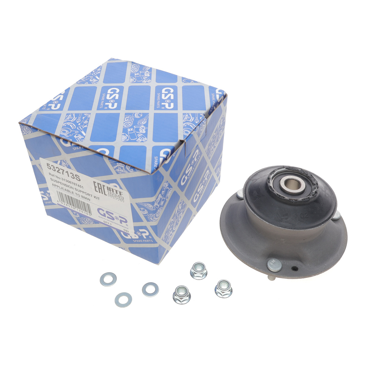 Подушка амортизатора (переднього) BMW 3 (E46/90) 97-11/5 (E60) 96-10 (d=14mm) GSP