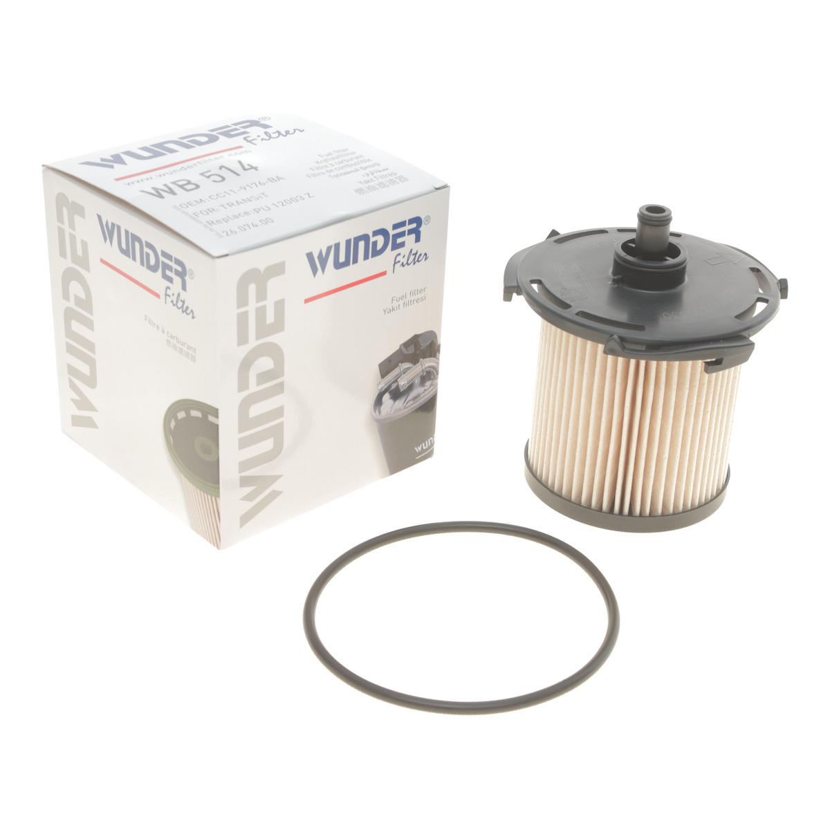 Фільтр паливний Ford Transit 2.2TDCi 11- Wunder Filter