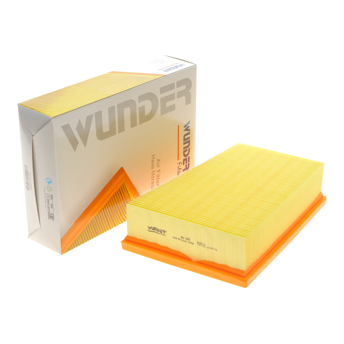 Фільтр повітряний Nissan Qashqai 07- Wunder Filter