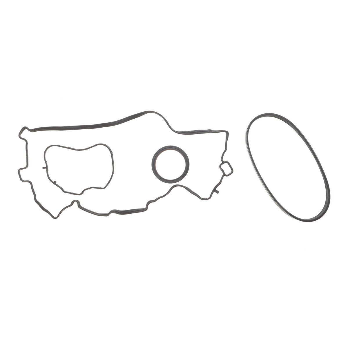 Комплект ременя генератора Citroen C3/C4/Peugeot 208/308 1.2 THP 13- + прокладки і сальник SNR