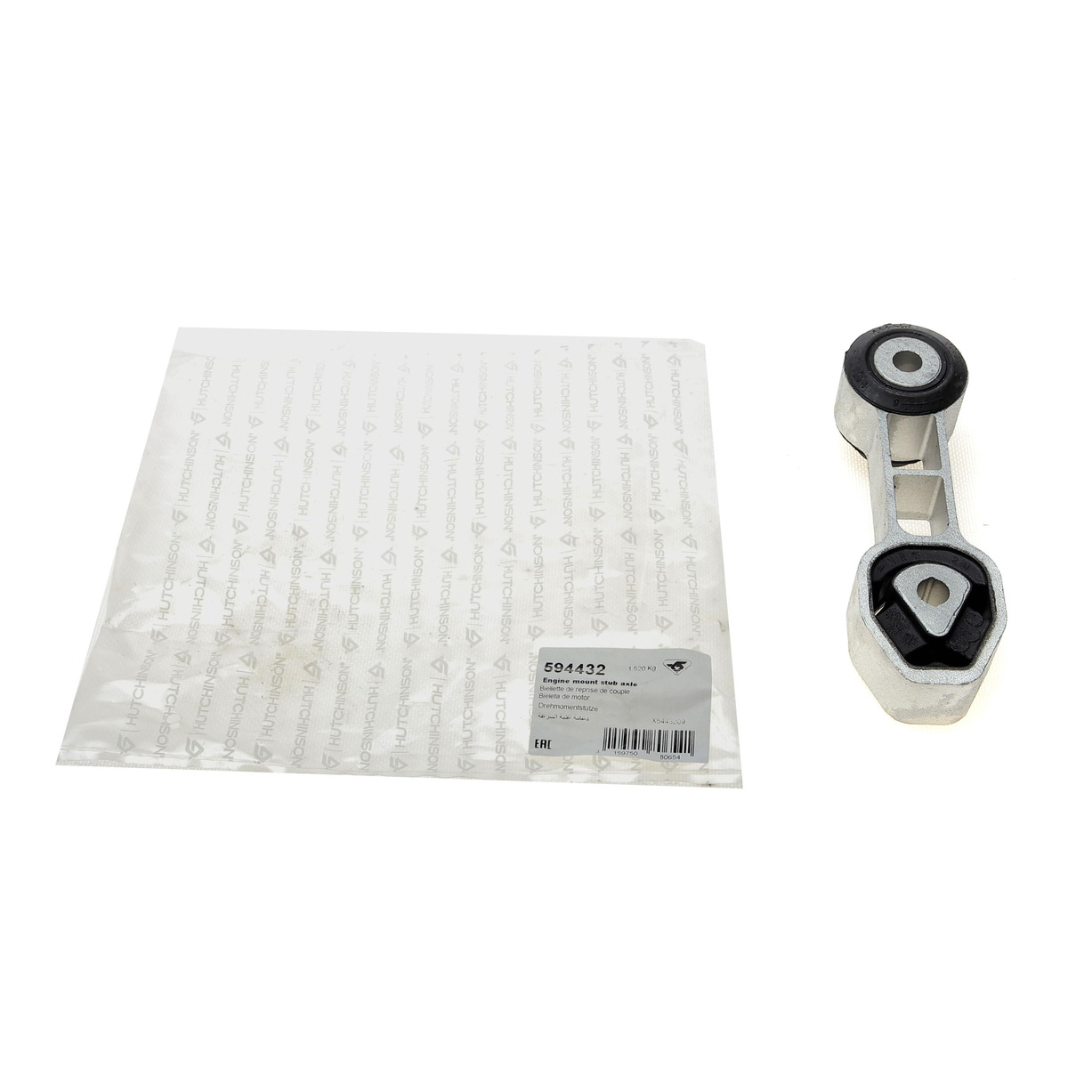 Подушка двигуна (задня/нижня) Fiat Panda II 03-11/500C/500 1.1/1.2 07-/Ford KA 1.2 08-(косточка) Hutchinson