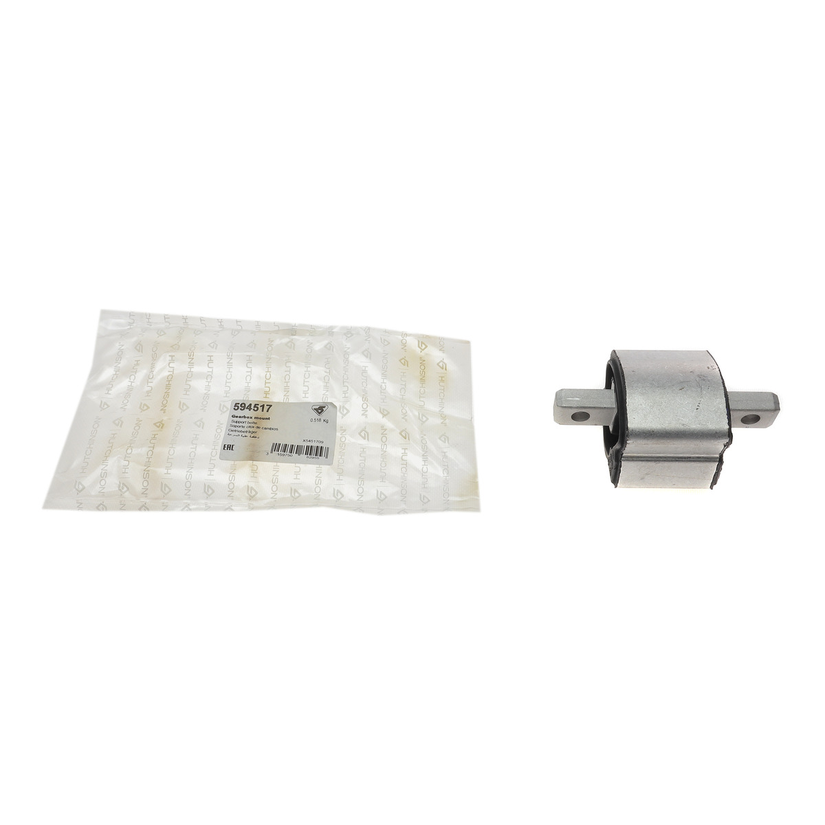 Подушка КПП MB Vito (W639) 03- (4x4) Hutchinson