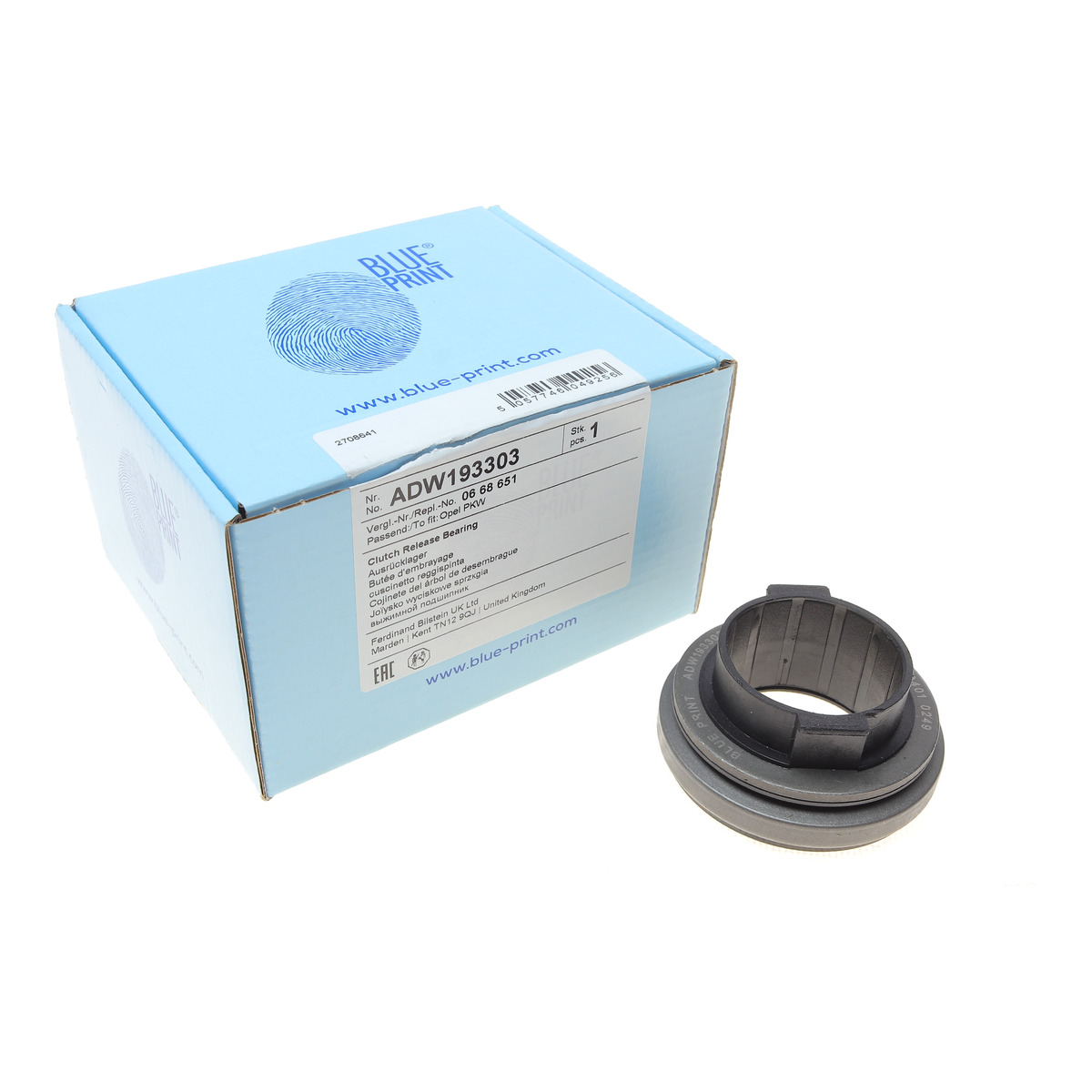 Підшипник вижимний Chevrolet Aveo/Daewoo Lanos 1.4-1.6 97- Blue Print