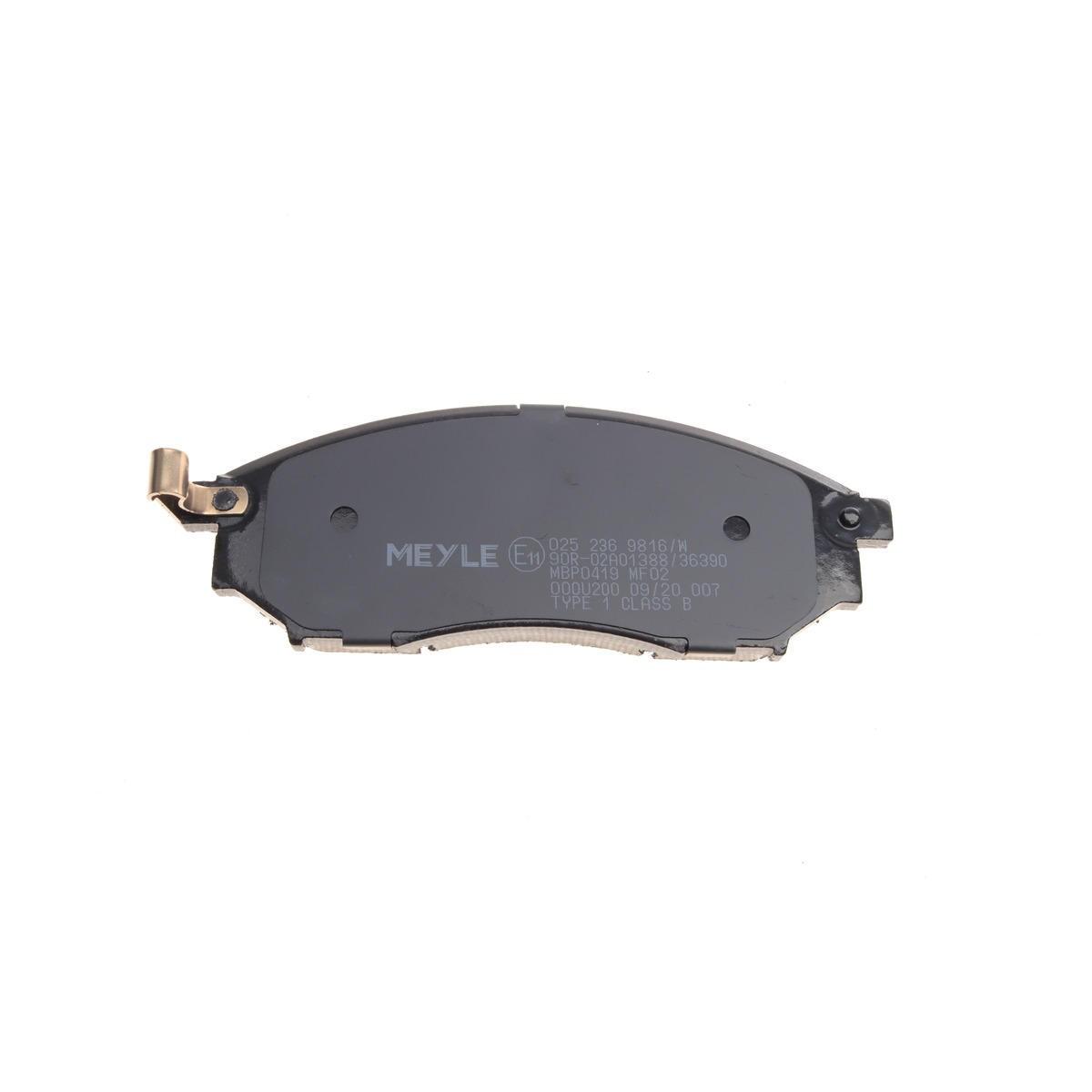 Колодки гальмівні (передні) Renault Koleos 08-/Nissan Qashqai 07-13/Pathfinder/NP300/Murano 05- Meyle
