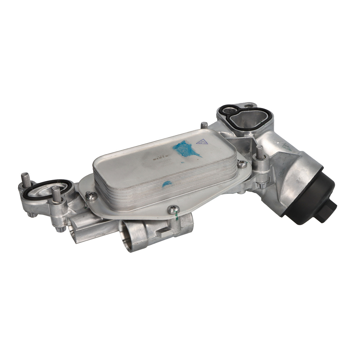 Корпус фільтра масляного (з радіатором) Opel Astra H/J/Vectra C/Zafira 1.6/1.8 06-15 NRF