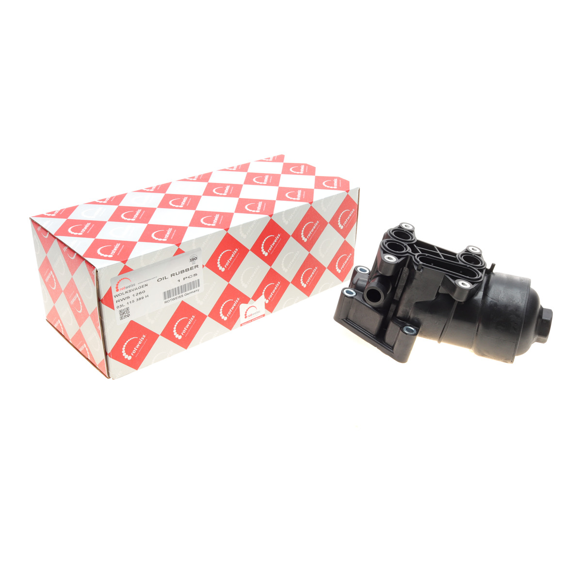 Корпус фільтра масляного VW 1.6TDI/1.9TDI/2.0TDI 09- (03L115398H) Rotweiss
