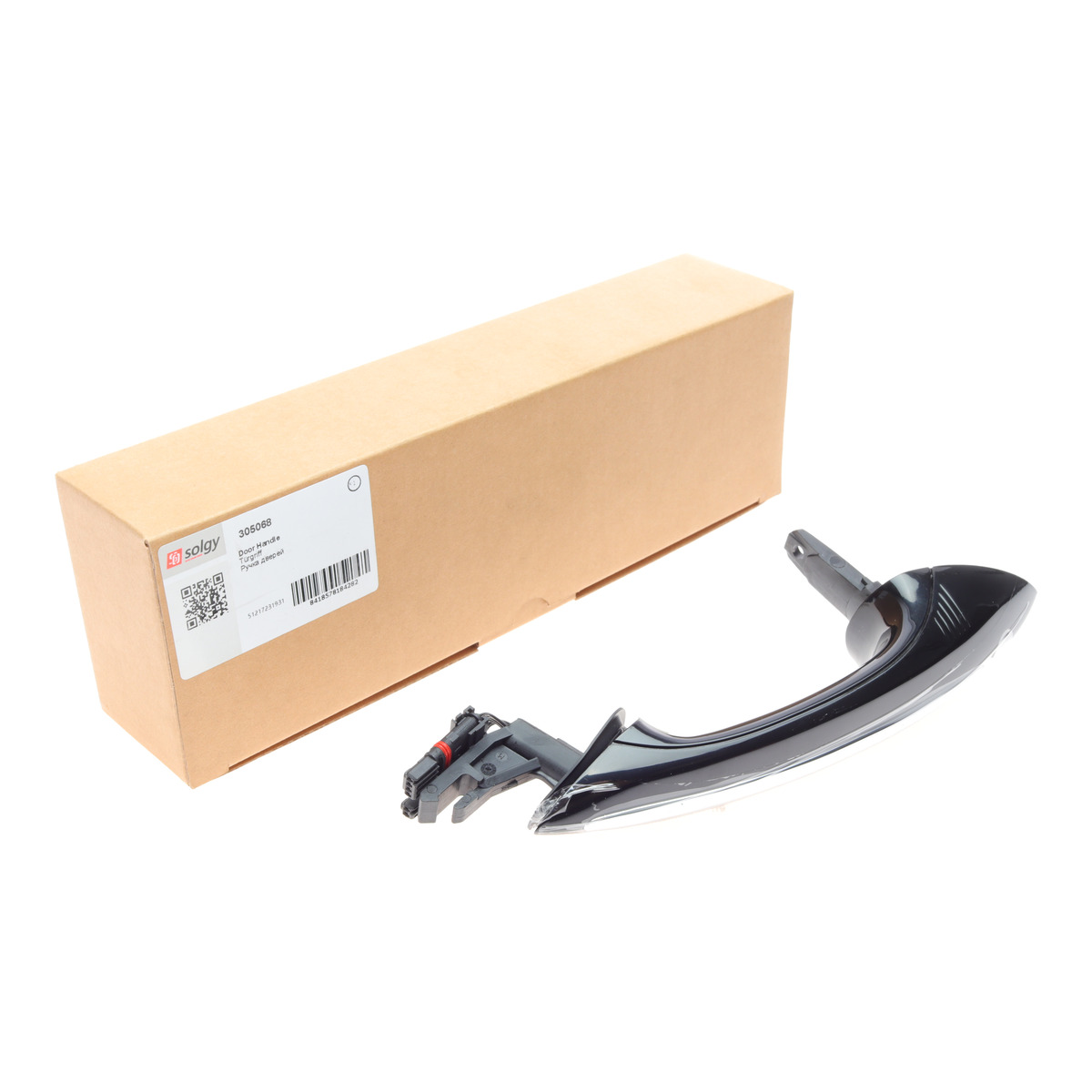 Ручка дверей (L) BMW 5 (F10/F07)/7 (F01-F04) 08-16 (чорна) Solgy