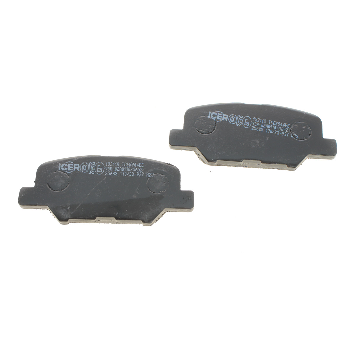 Колодки гальмівні (задні) Citroen C4 Aircross/Mazda 6/Mitsubishi Outlander III/Peugeot 4008 12- Icer
