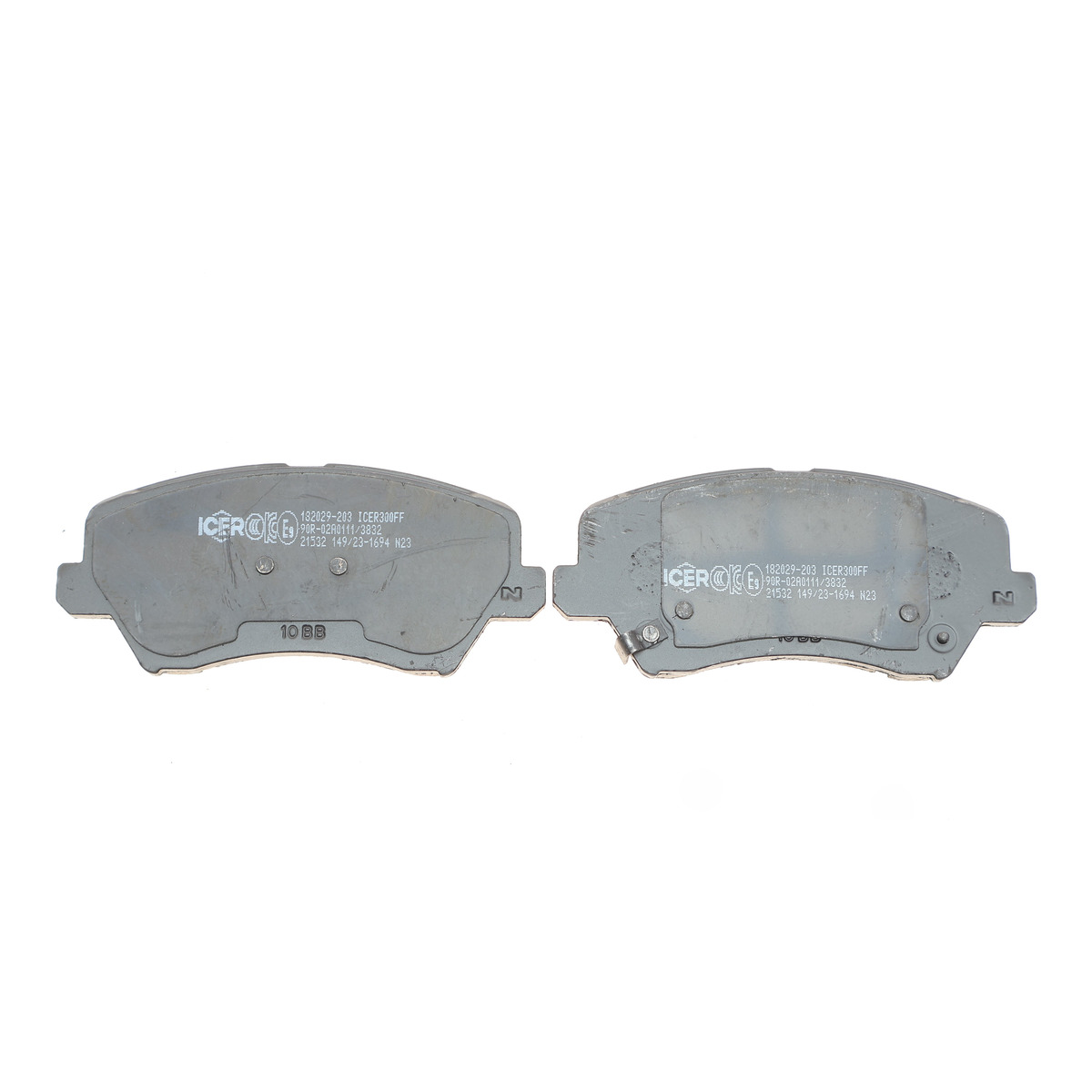 Колодки гальмівні (передні) Hyundai Elantra 15-/Veloster 11-17/Kia Cerato/Forte 18- Icer