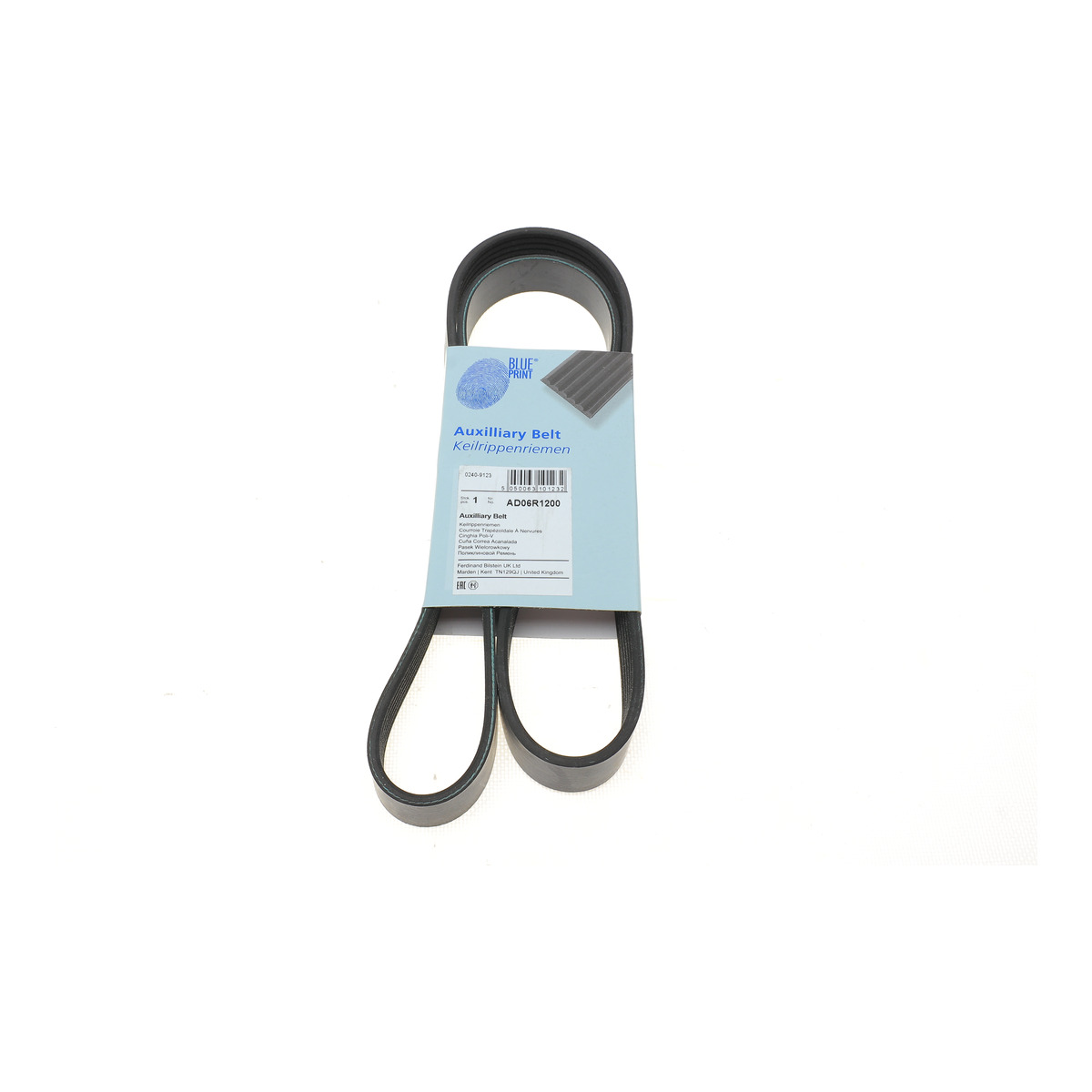 Ремінь генератора Renault Kangoo 1.5 dCi/ Citroen C5/ C6/ C8/ Xantia/ XM Break 2.0-2.2 92- Blue Print