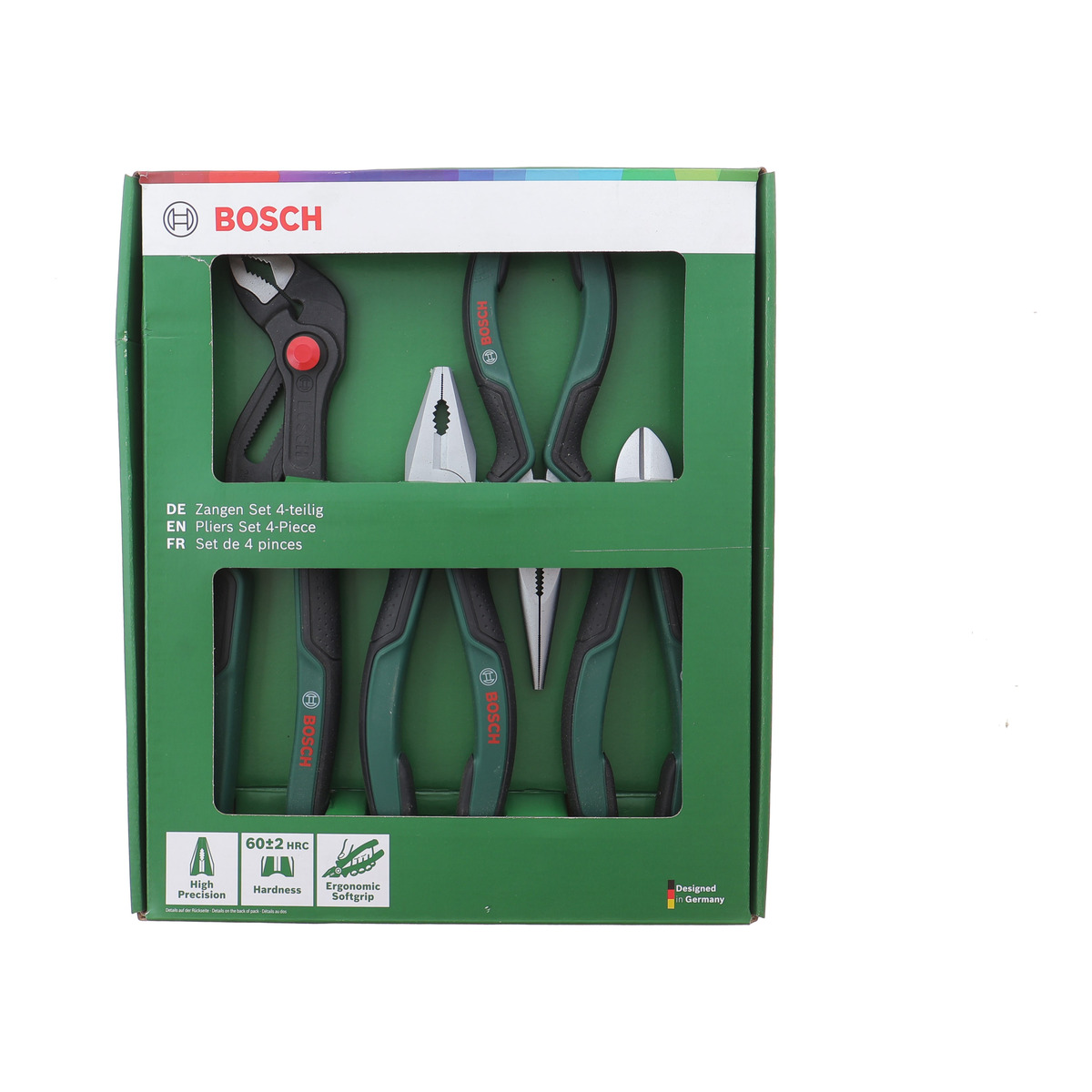 Плоскогубці Bosch 4 од.(комбіновані,бічні,посилені,для водяного насосу) Bosch фото 2