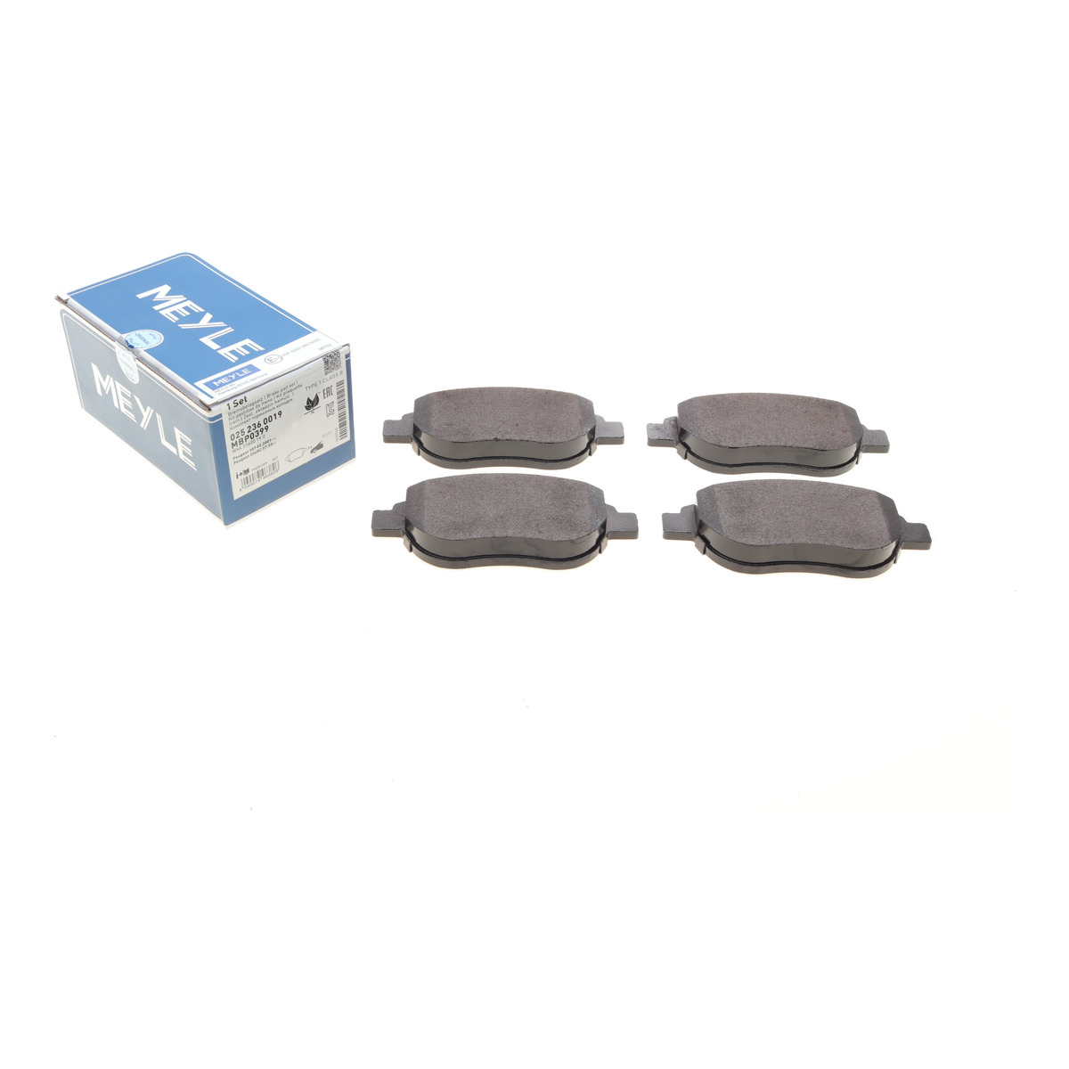 Колодки тормозные (передние) Citroen Berlingo 00-11/C4 1.6 THP/VTi 04-/Peugeot 207/307 02- (Bosch)
