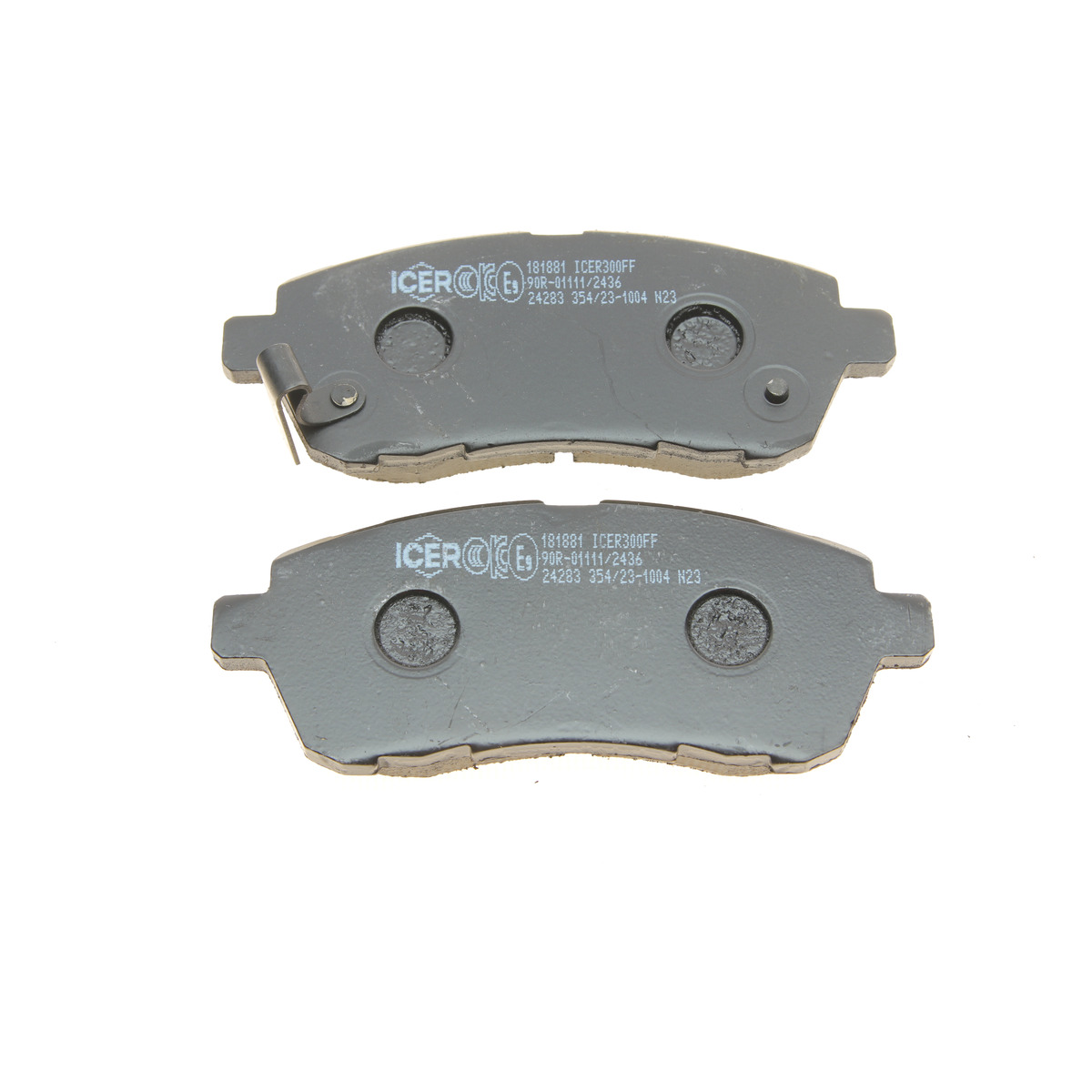 Колодки гальмівні (передні) Ford Fiesta VI 08-/Mazda 2 07-15/Subaru Justy 07- Icer