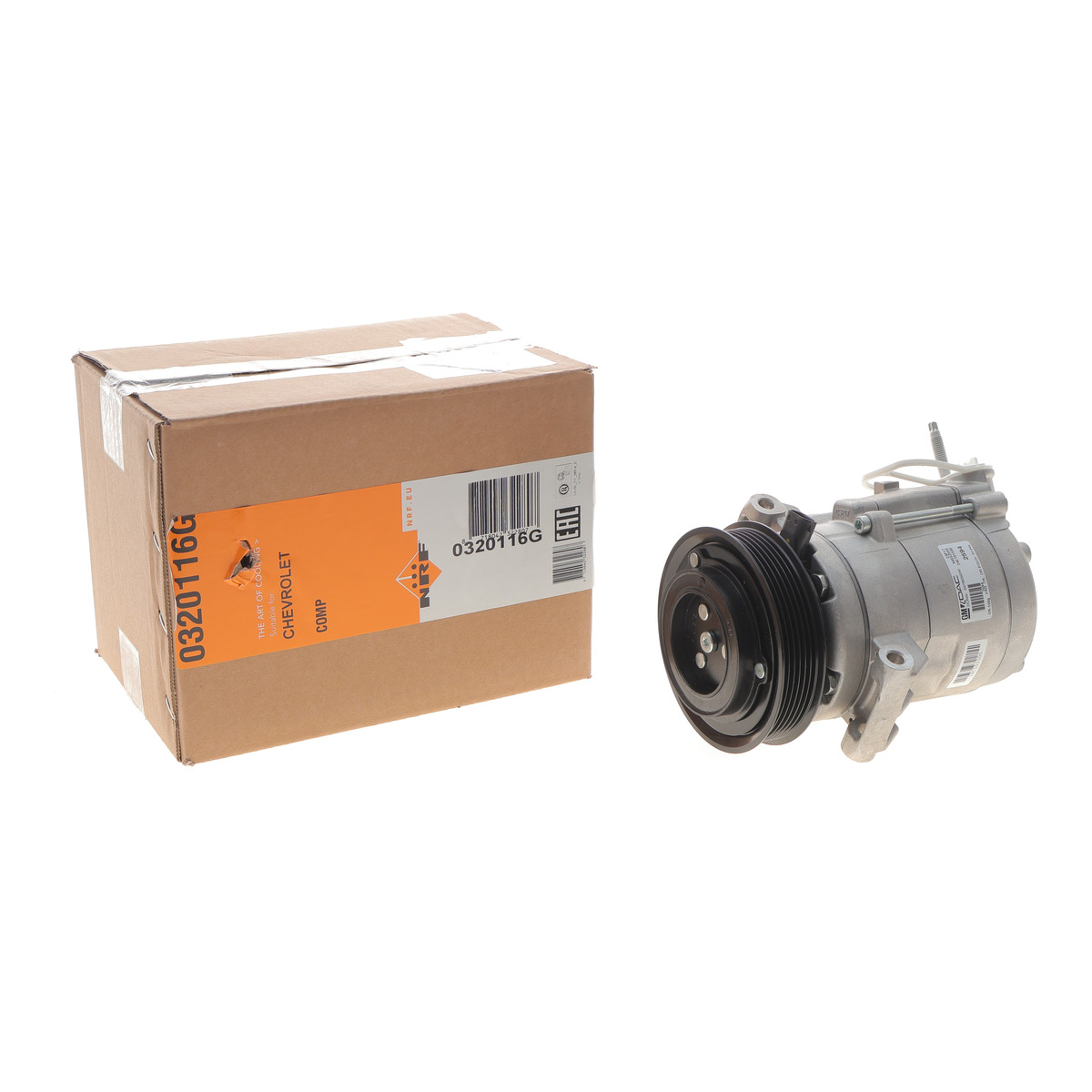 Компресор кондиціонера Opel Antara 2.4/2.2 CDTi 10- (6PK) NRF