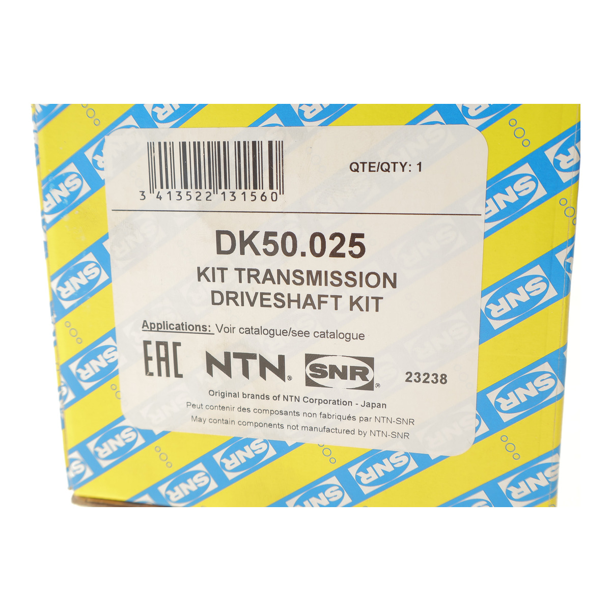 Піввісь (задня) BMW 3 (E46/E90) 98-11 (R) (27x664) M52/N42/N43/N45/N46/N52 SNR