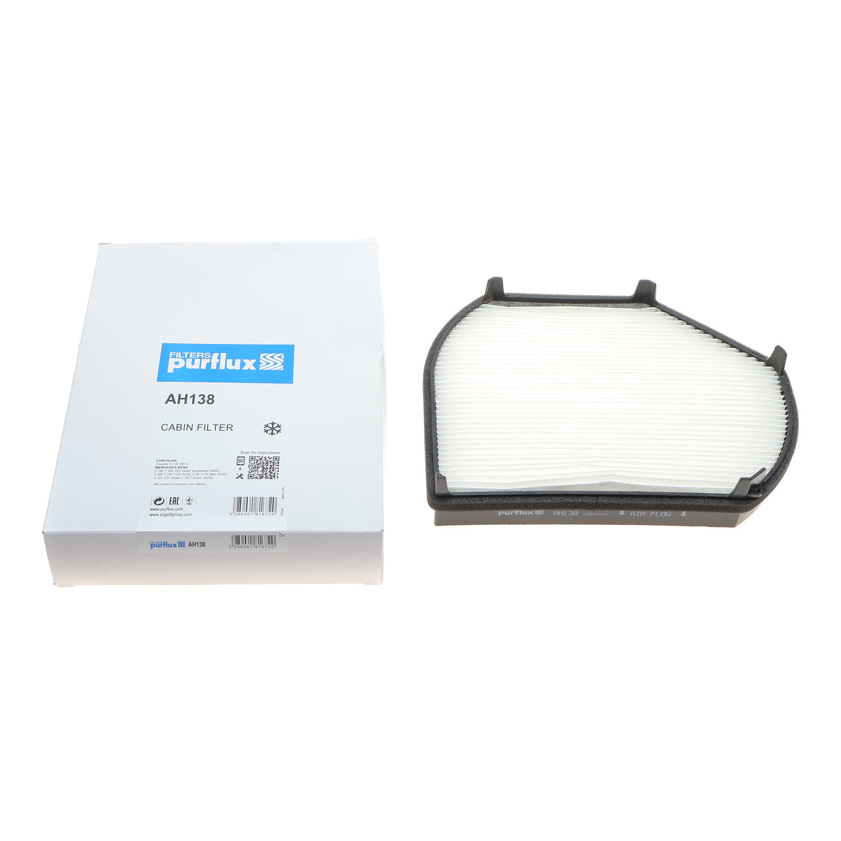 Фільтр салону MB E-class (W210) 95-02 Purflux