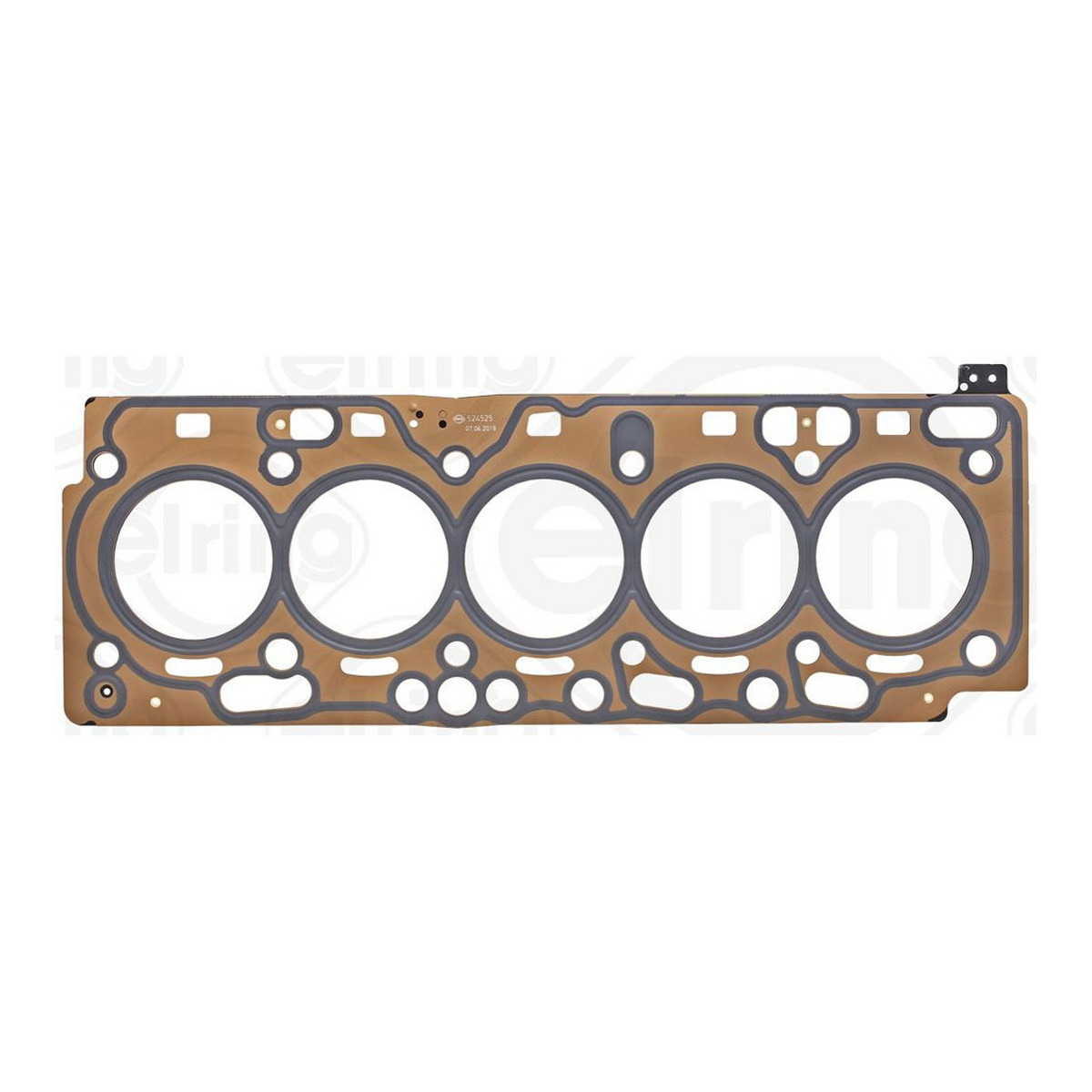 Прокладка ГБЦ Volvo C30/C70/S40/S60/S80/V40/V60/V70/XC60/XC70 06- (2 мІтки) (1.10mm) ELRING фото 2