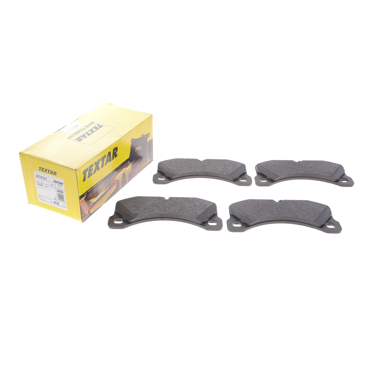 Колодки гальмівні (передні) Porsche Panamera 16- (Brembo) Textar