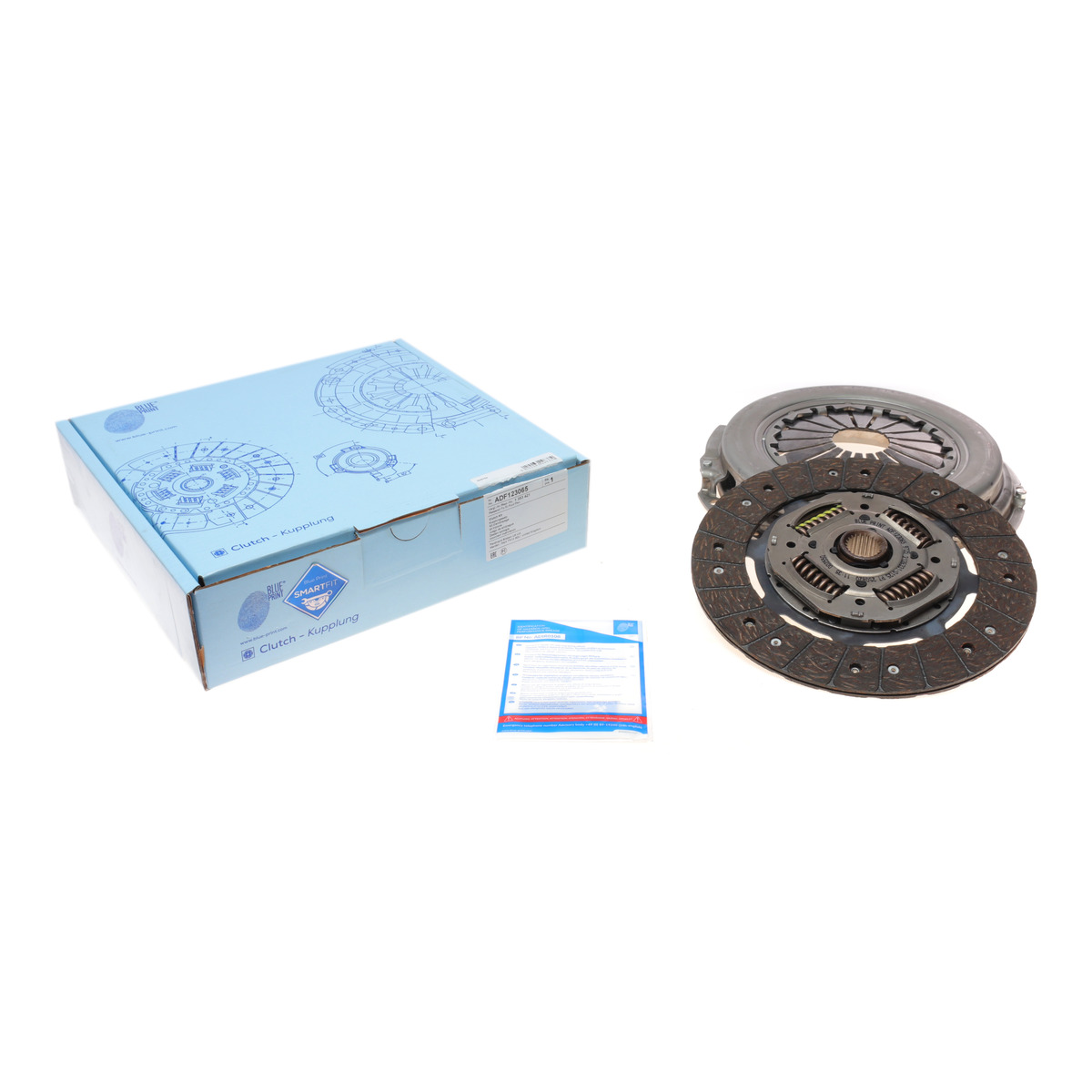 Комплект зчеплення Ford Transit 2.0TDCI 00-06 55/63/74kw (d=254mm) Blue Print